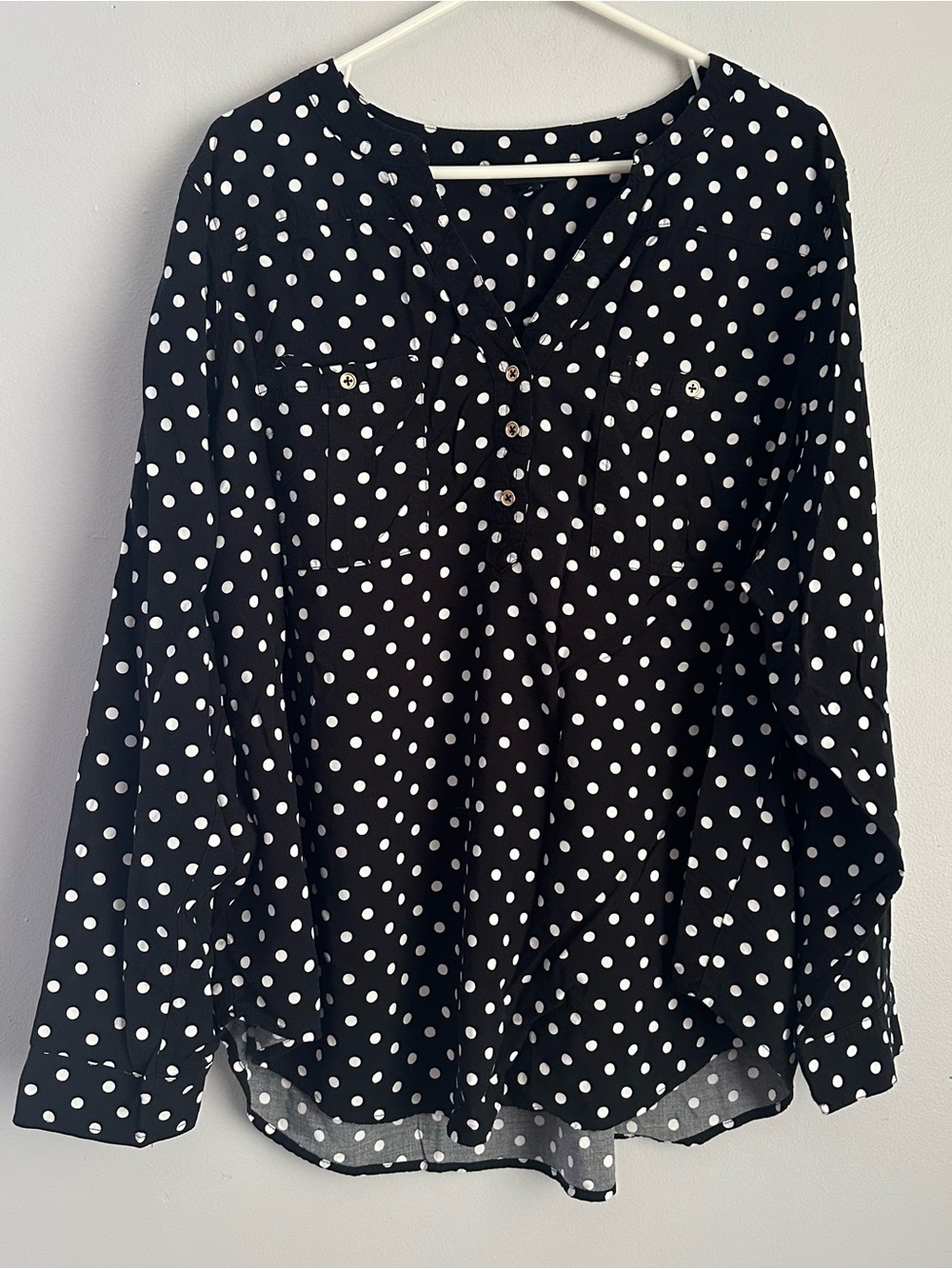 Torrid 3 polka dot blouse women’s 3X